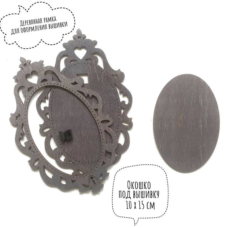 Комплект для вышивания «Тени прошлого. Она» — картинка 3