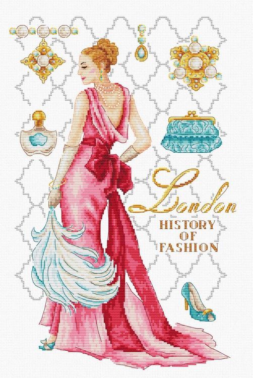 Набор для вышивания «История моды. Лондон»