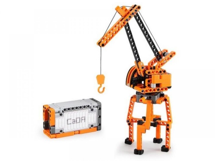 Конструктор CADA STEAM 10 в 1 механическая лаборатория - порт, 634 детали — картинка 4