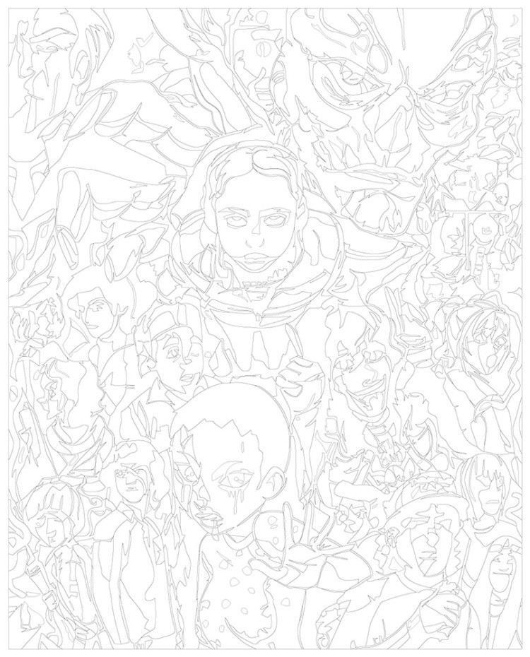 Картина по номерам ОСД Очень странные дела — картинка 3