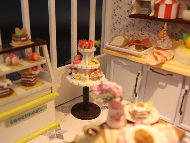 Набор для создания миниатюры (румбокс) «Кондитерская» — картинка 10