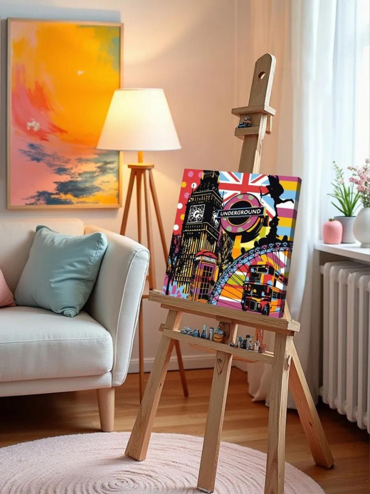 Картина по номерам «Поп-арт. Лондон» — картинка 9