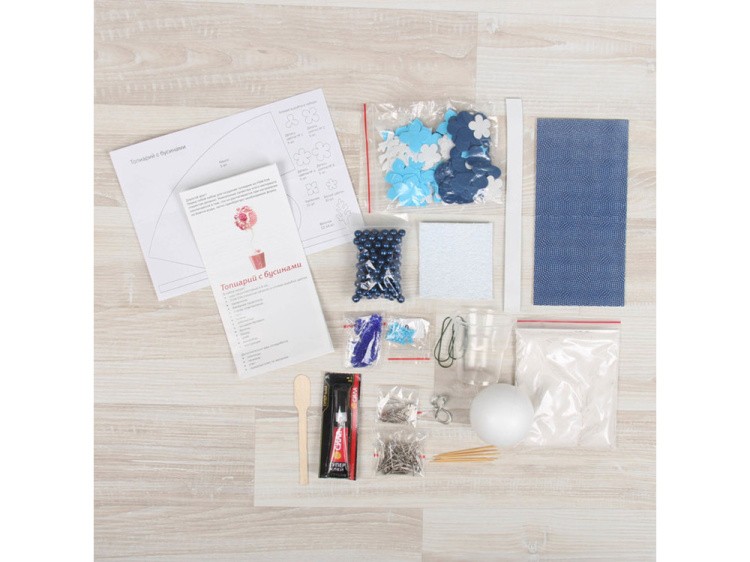 Набор для создания топиария «Черничный бриз» — картинка 2