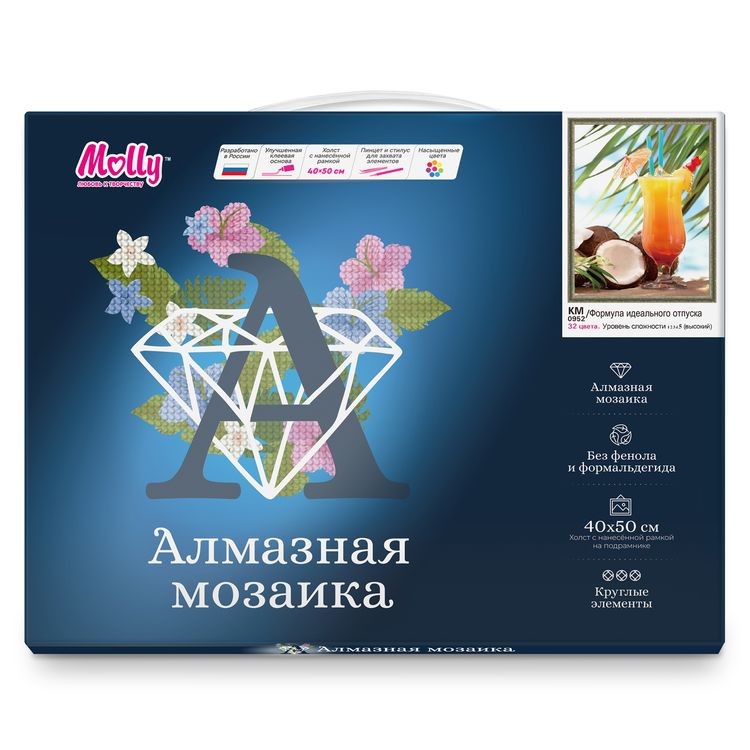 Алмазная вышивка «Формула идеального отпуска» — картинка 4