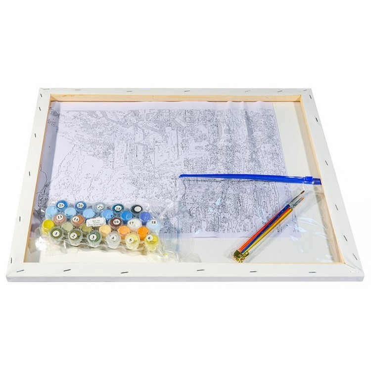 Картина по номерам «Хальштадт. Австрия» — картинка 3