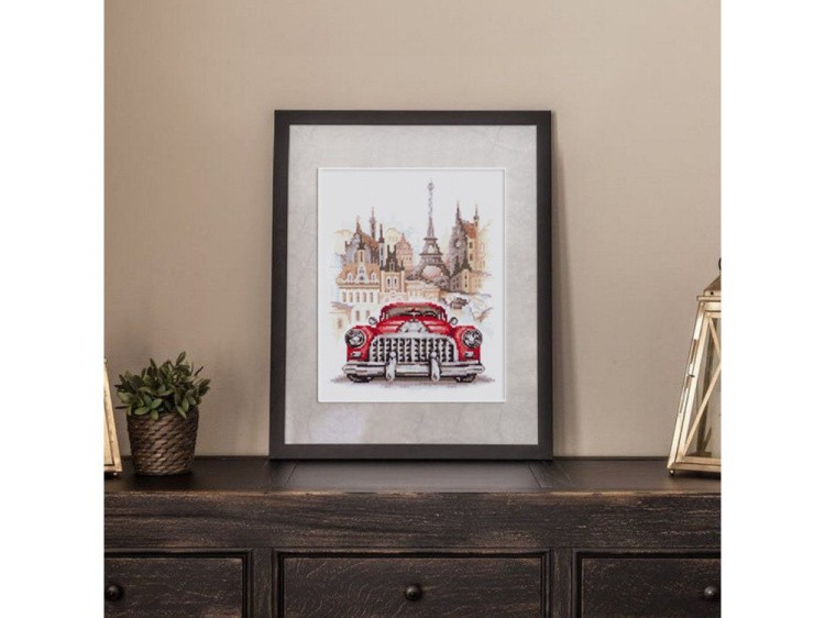 Набор для вышивания «Ретро-автомобиль. Бьюик» — картинка 4