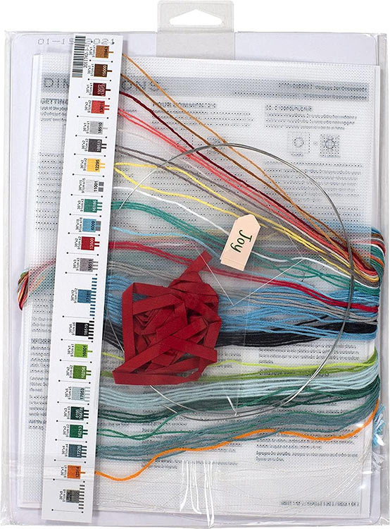 Набор для вышивания «Рождественские украшения в банке» — картинка 4