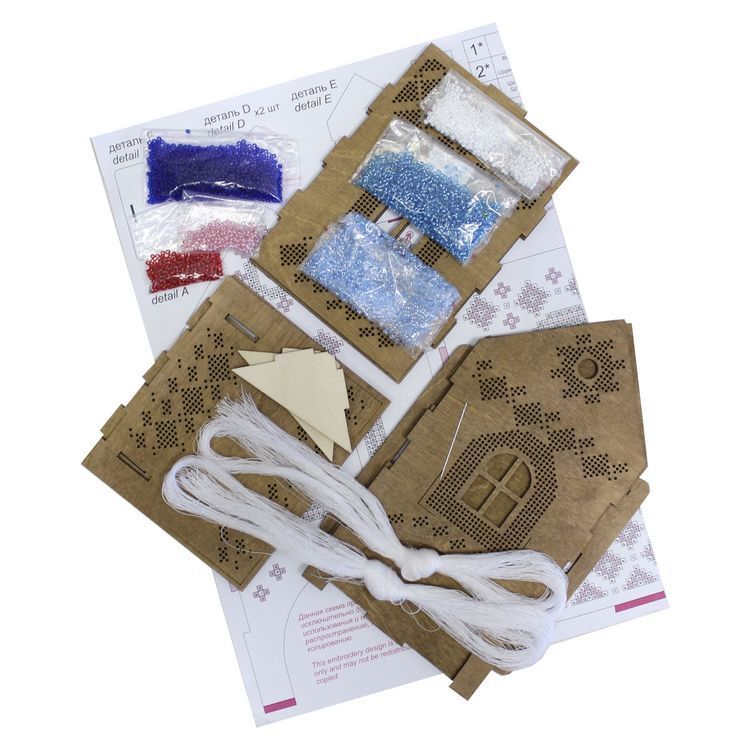 Набор для вышивания «Чайный домик №1» — картинка 6