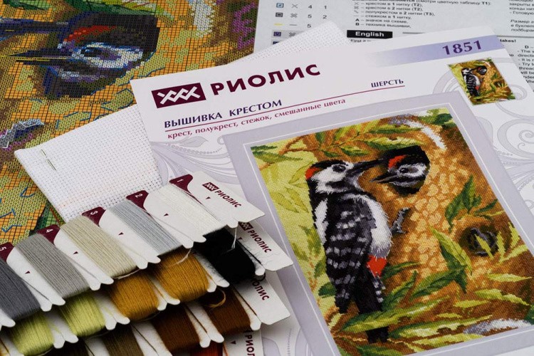 Набор для вышивания «Дятел» — картинка 2