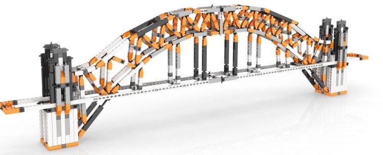 Конструктор Engino DISCOVERING STEM. Конструкции: здания и мосты
 — картинка 7