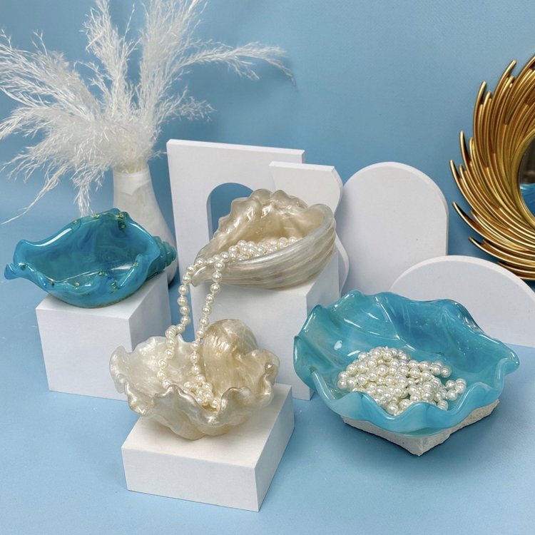 Силиконовый молд - Ракушка №2, 15x6,3см, 1 шт. — картинка 6