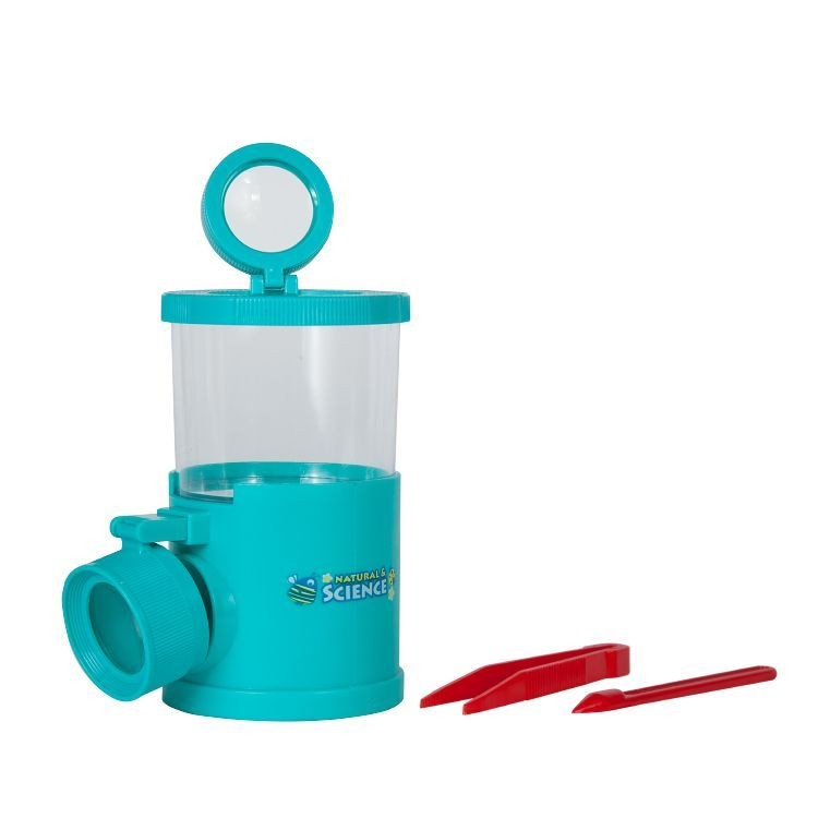 Игрушка набор для исследований Bebelot «Мини-лаборатория» (ловушка, лупа, 2 пинцета) — картинка 4