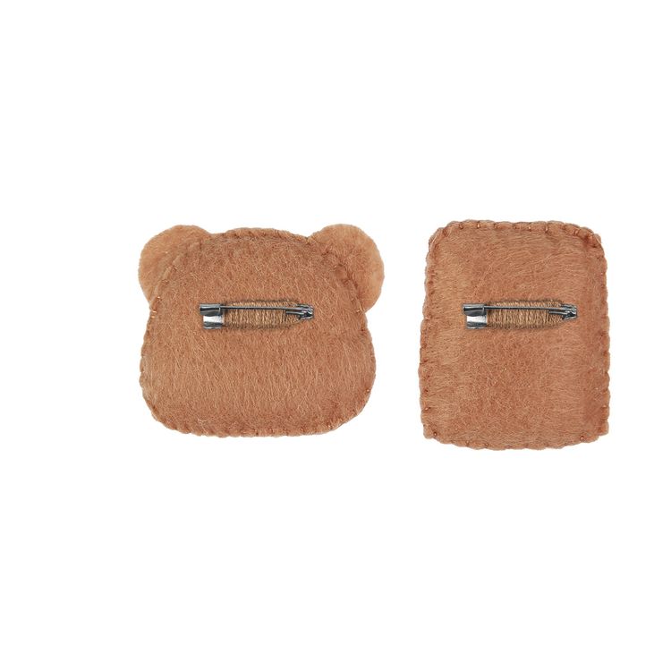 Набор для шитья «Броши. Мишка и мед» — картинка 2