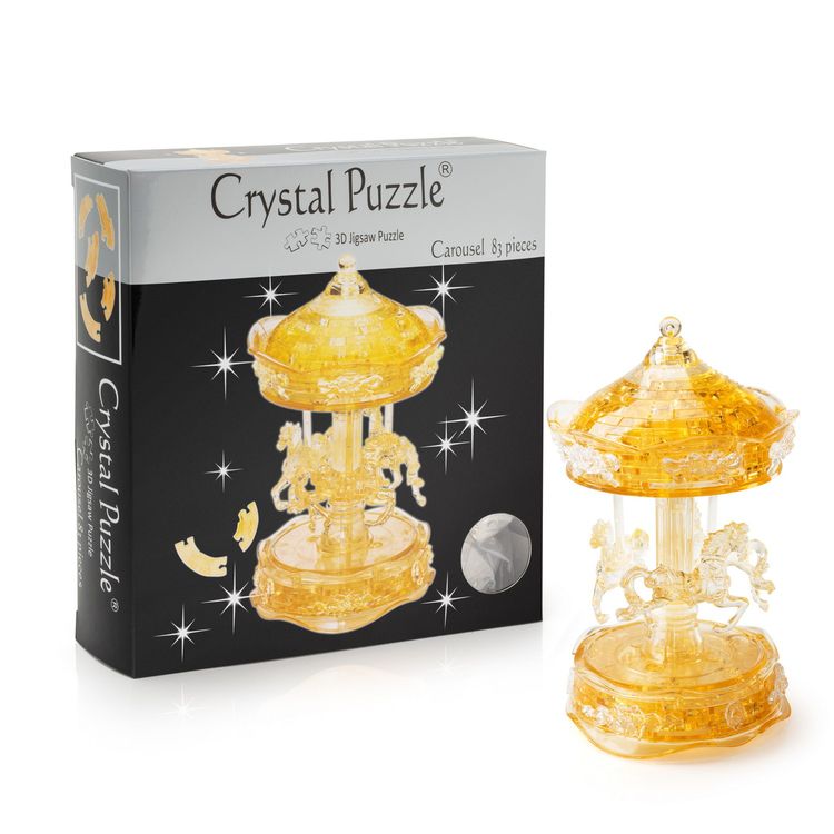 3D Головоломка «Золотая карусель», Crystal Puzzl — картинка 3