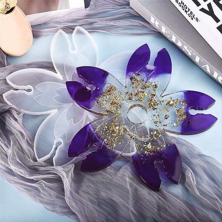 Силиконовый молд - Держатель для бокалов с рельефом, 25 см — картинка 7