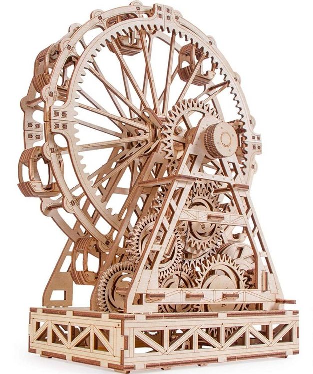 Конструктор из дерева «Механическое колесо обозрения», Wood Trick — картинка 2
