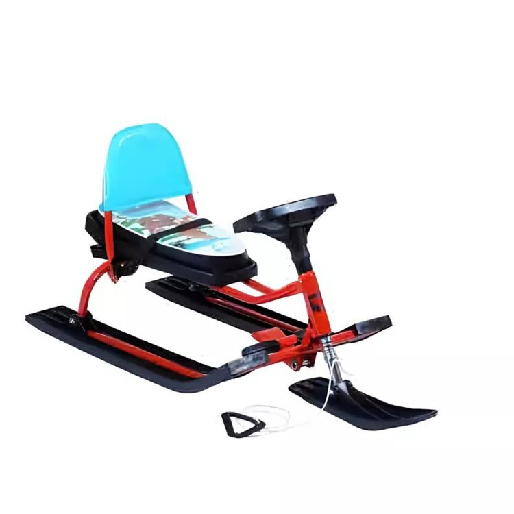 Снегокат детский 124 Comfort Baby Friends Бим со спинкой — картинка 5