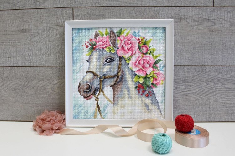 Алмазная вышивка «Лошадь» — картинка 5