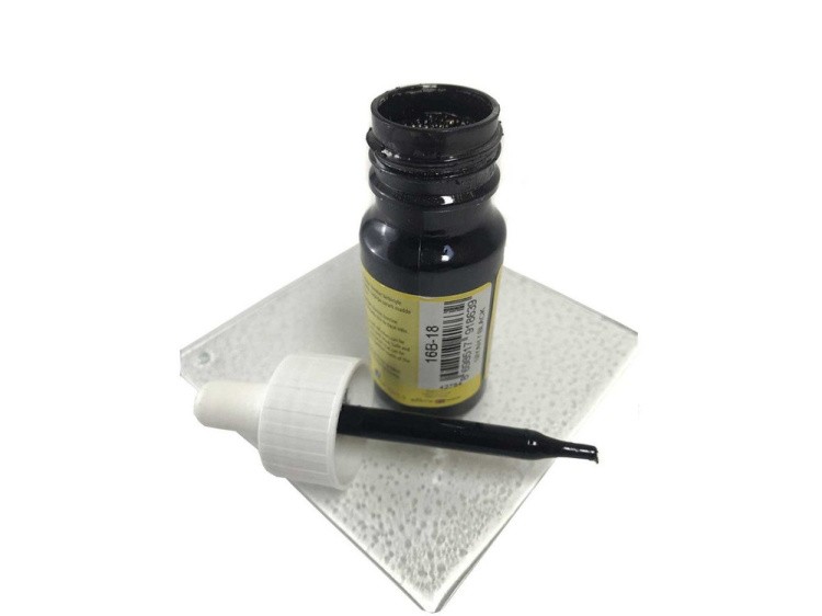 Краска для эбру черная 30 мл, ArtDeco — картинка 2