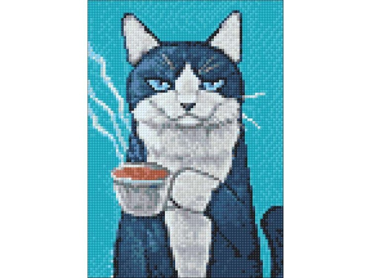 Алмазная вышивка «Утро понедельника» — картинка 3