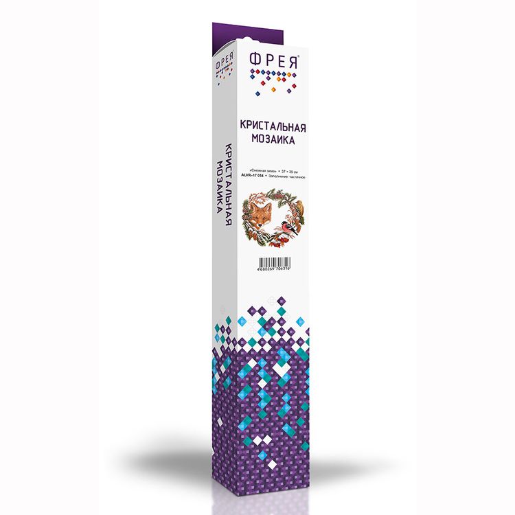 Алмазная вышивка «Снежная зима» — картинка 2