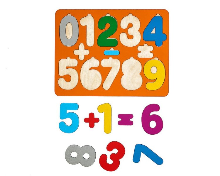 Рамки-вкладыши «Цифры» (макси) — картинка 2