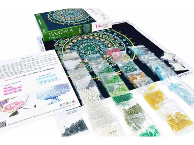 Набор вышивки бисером «Мандала. Издание 3» — картинка 3