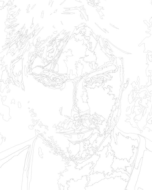 Картина по номерам «Дневники вампира: Деймон Сальваторе - Йен Сомерхолдер» — картинка 3