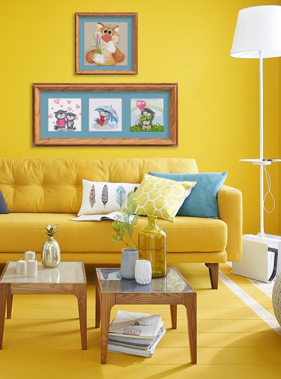 Набор для вышивания «Кошарик под дождём» — картинка 7