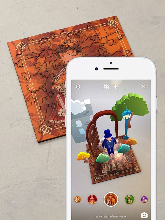 Интерактивные деревянные пазлы Mr.Puzz «Европейский Принц» — картинка 5