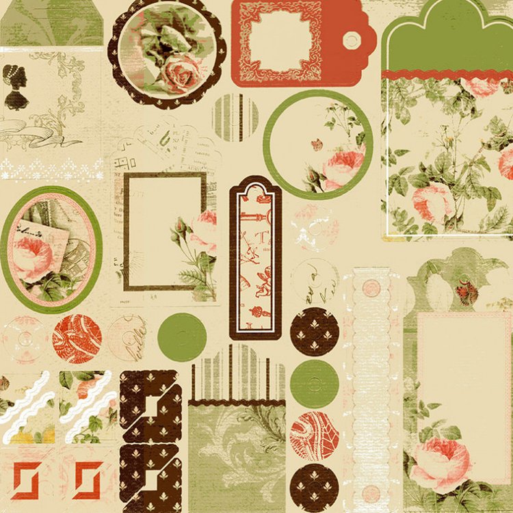 Набор бумаги «Французское путешествие» — картинка 11