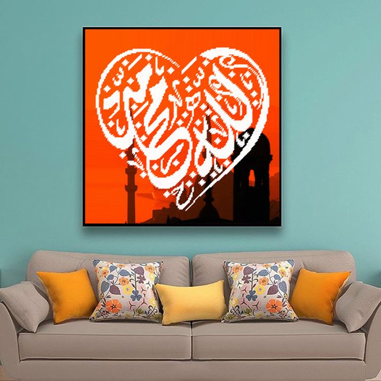 Алмазная вышивка «Аллах и Мухаммад» — картинка 2