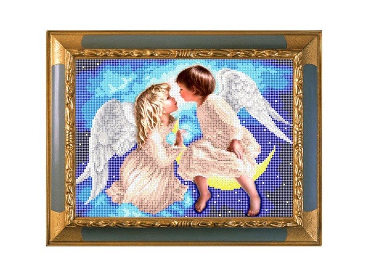 Рисунок на ткани «Ночные ангелы»