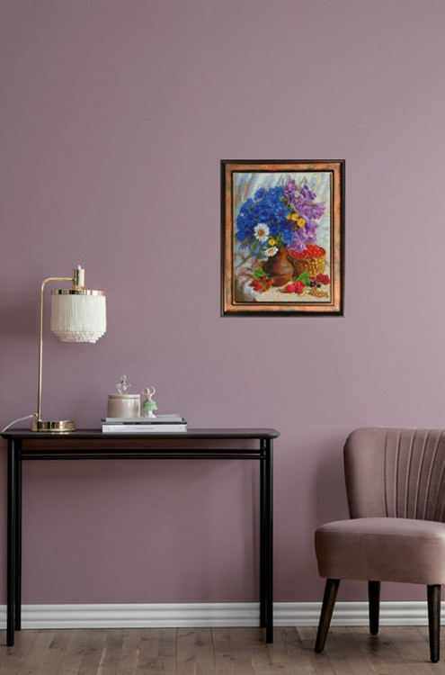 Алмазная вышивка «Васильки и колокольчики» — картинка 8