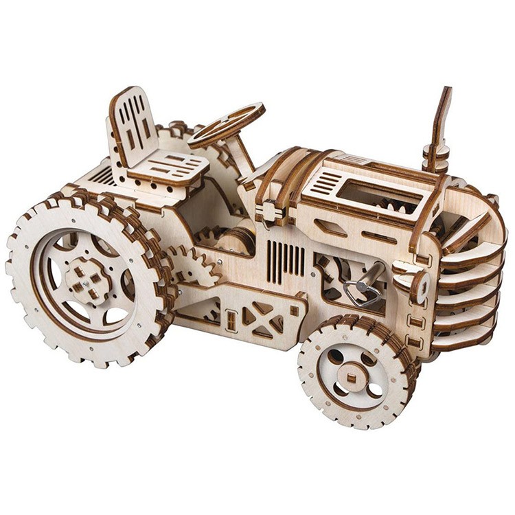 Деревянный конструктор Трактор — картинка 5