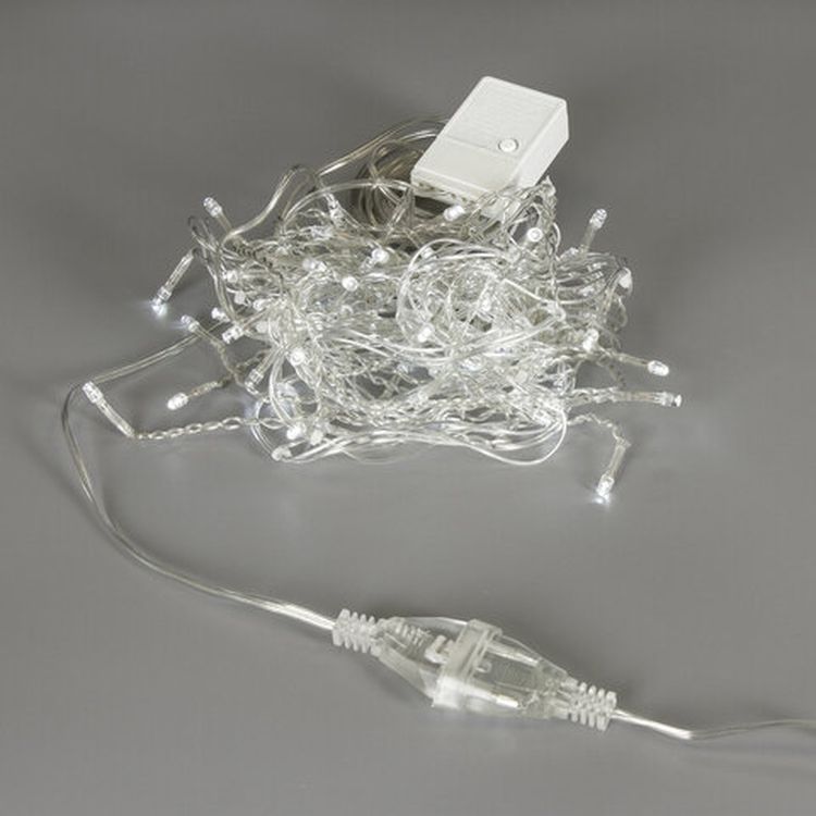 Удлинитель для электрогирлянд 3 м, прозрачный шнур — картинка 4