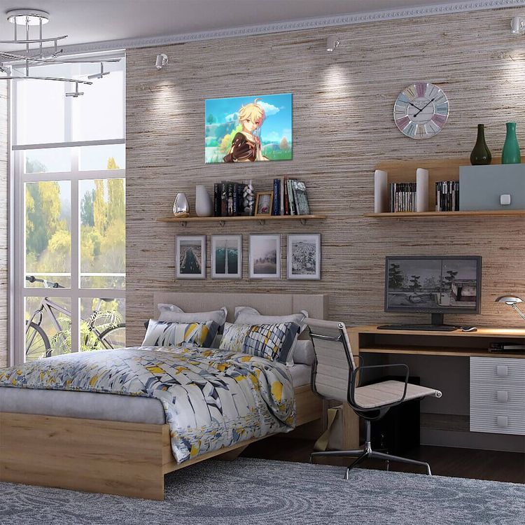 Картина по номерам «Геншин. Итэр» — картинка 4