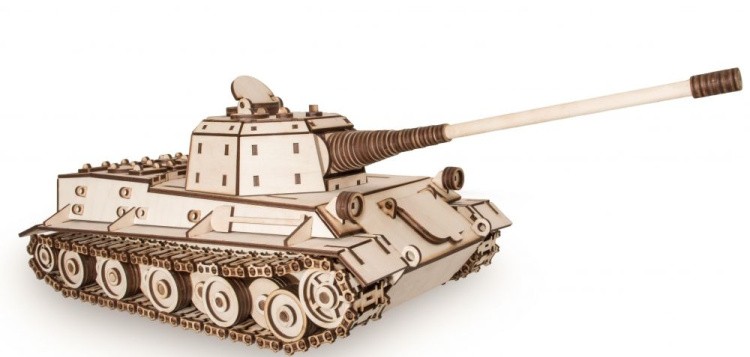 Конструктор из дерева «Танк ЛЕВ», Eco Wood Art — картинка 2