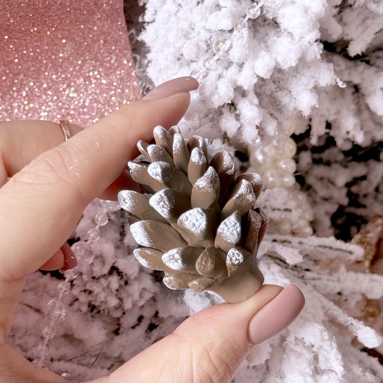 Силиконовый молд - Шишка, h 5см, 1 шт. — картинка 2