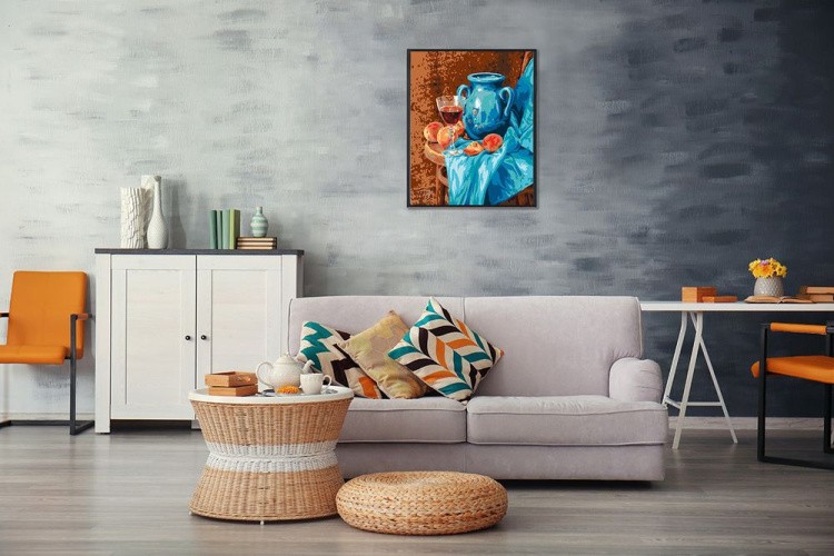 Картина по номерам «Натюрморт с кувшином» — картинка 3