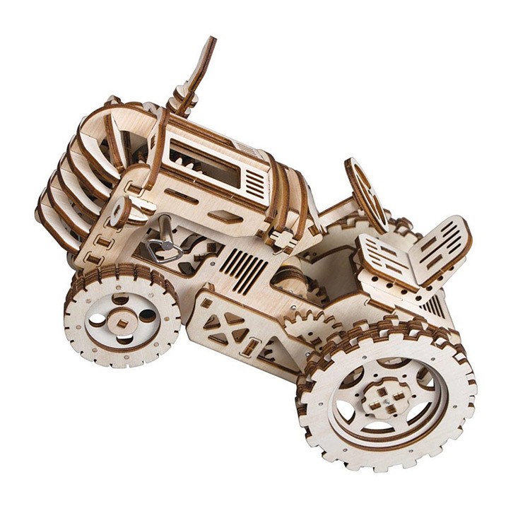 Деревянный конструктор Трактор — картинка 7