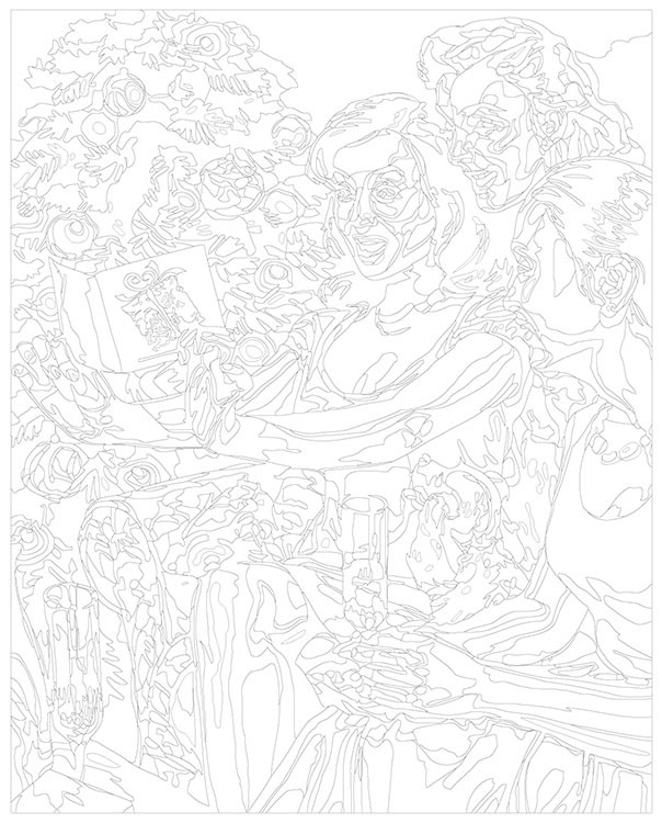 Картина по номерам «В Новый год» — картинка 3