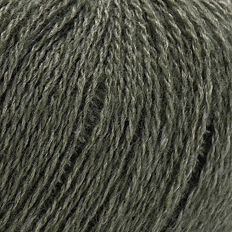 Пряжа YarnArt Silky Wool (346), меланж оливковый, 5 шт. по 25 г — картинка 2