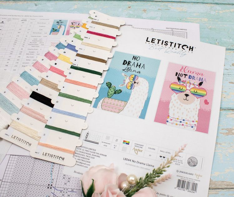 Набор для вышивания «No Drama Llama» — картинка 4