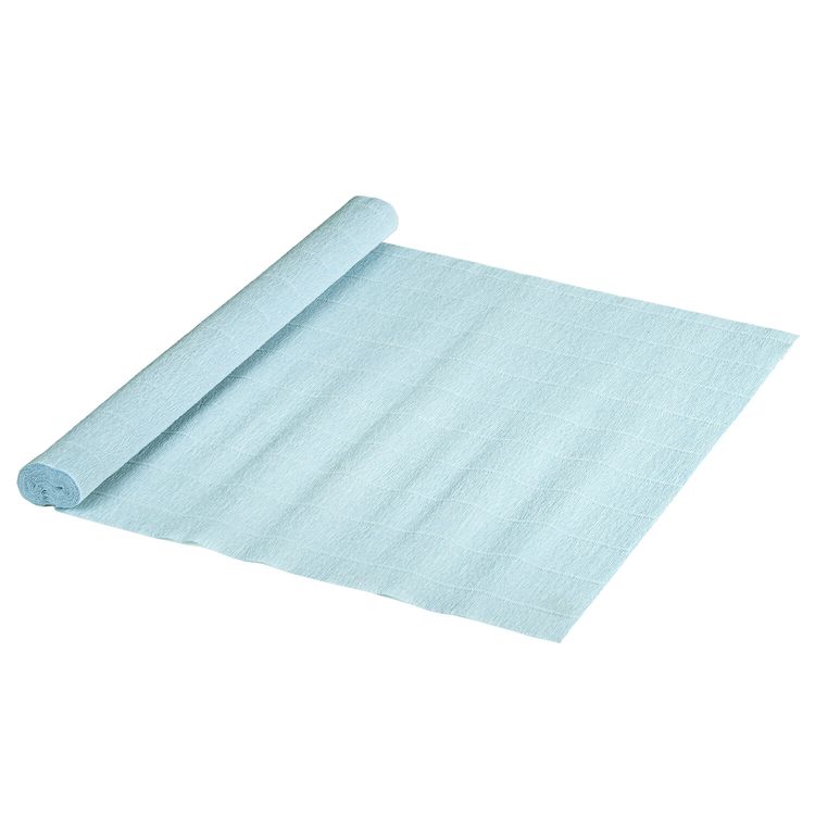 Бумага гофрированная Fiore 180 г/м2, нежно-голубая (559), 50х250 см, Brauberg — картинка 2