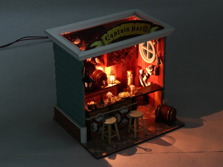 Набор для создания миниатюры (румбокс) «Captain Bar» — картинка 3