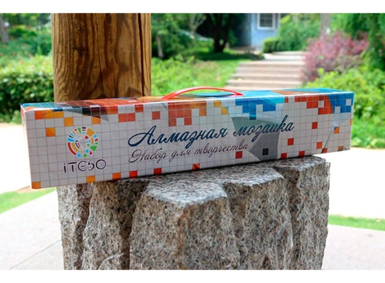 Алмазная вышивка «Букет пионов» — картинка 7