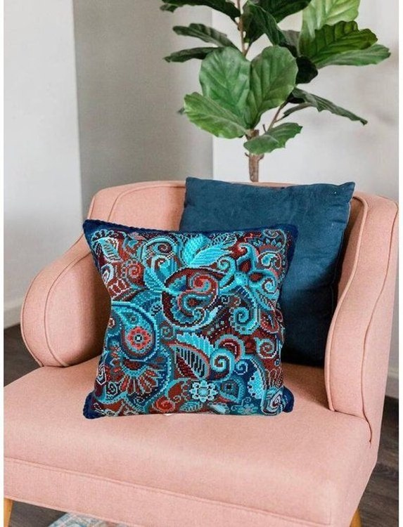 Набор для вышивания «Подушка. Персидские узоры» — картинка 7