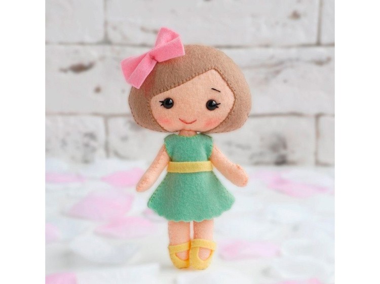 Набор для шитья игрушки «Кукла Малышка Настюша»