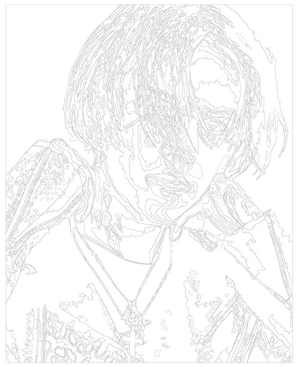 Картина по номерам «Рэпер Pharaoh Фараон 2» — картинка 3